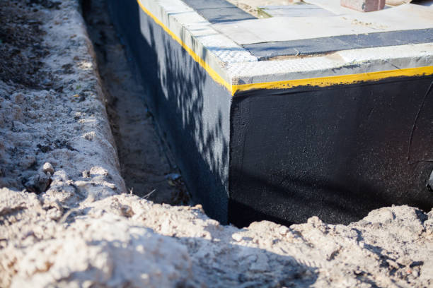 Residential Waterproofing installation at a Elsie, MI home by SJ Waterproofing Pros
